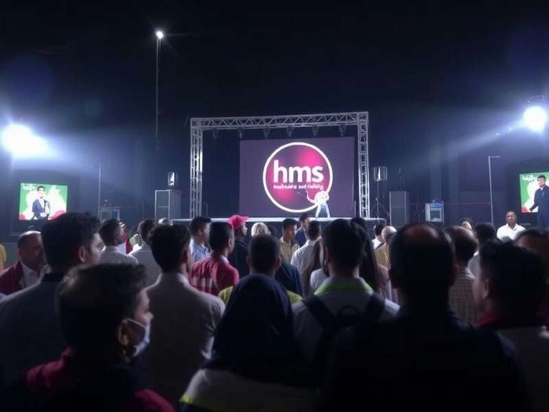 HMS Trade Union Members at Rally